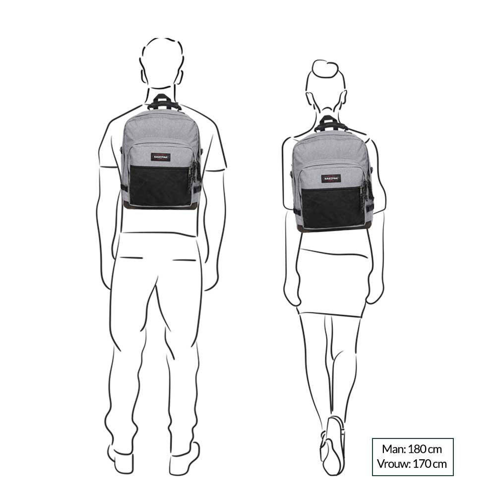 Eastpak rugzak Ultimate black denim