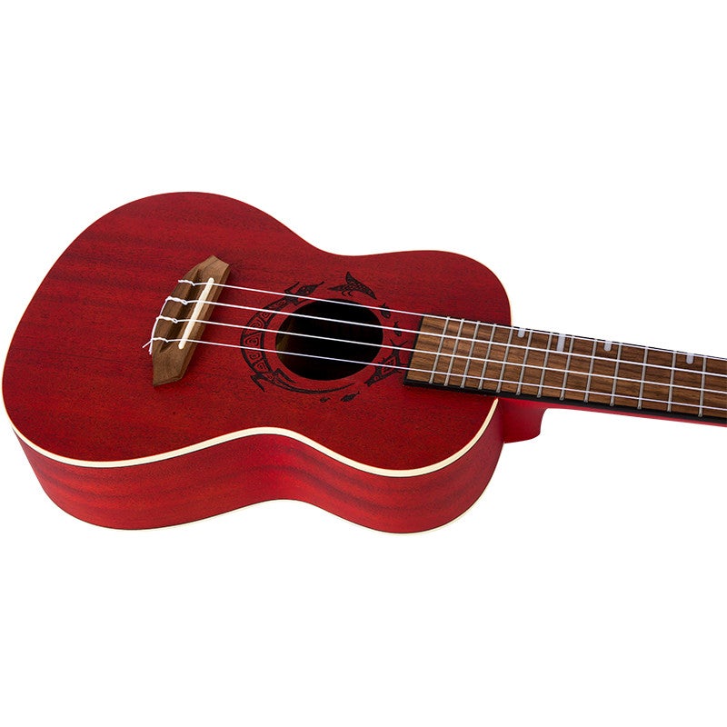 Flight Gemstone Series DUC380 Coral concert ukelele met gigbag
