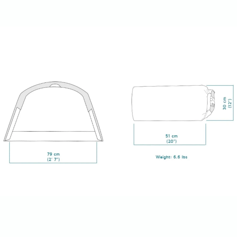 Crua Outdoors Hybrid shelter bivi tent
