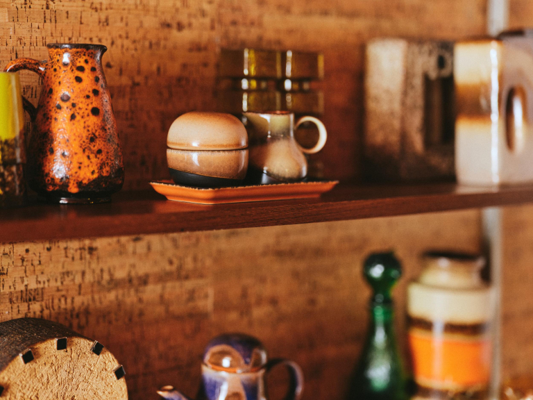 HKliving 70's Ceramic suikerpot 4PM