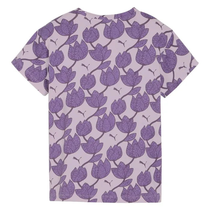 Puma Essentials+ Blossom AOP Shirt Meisjes