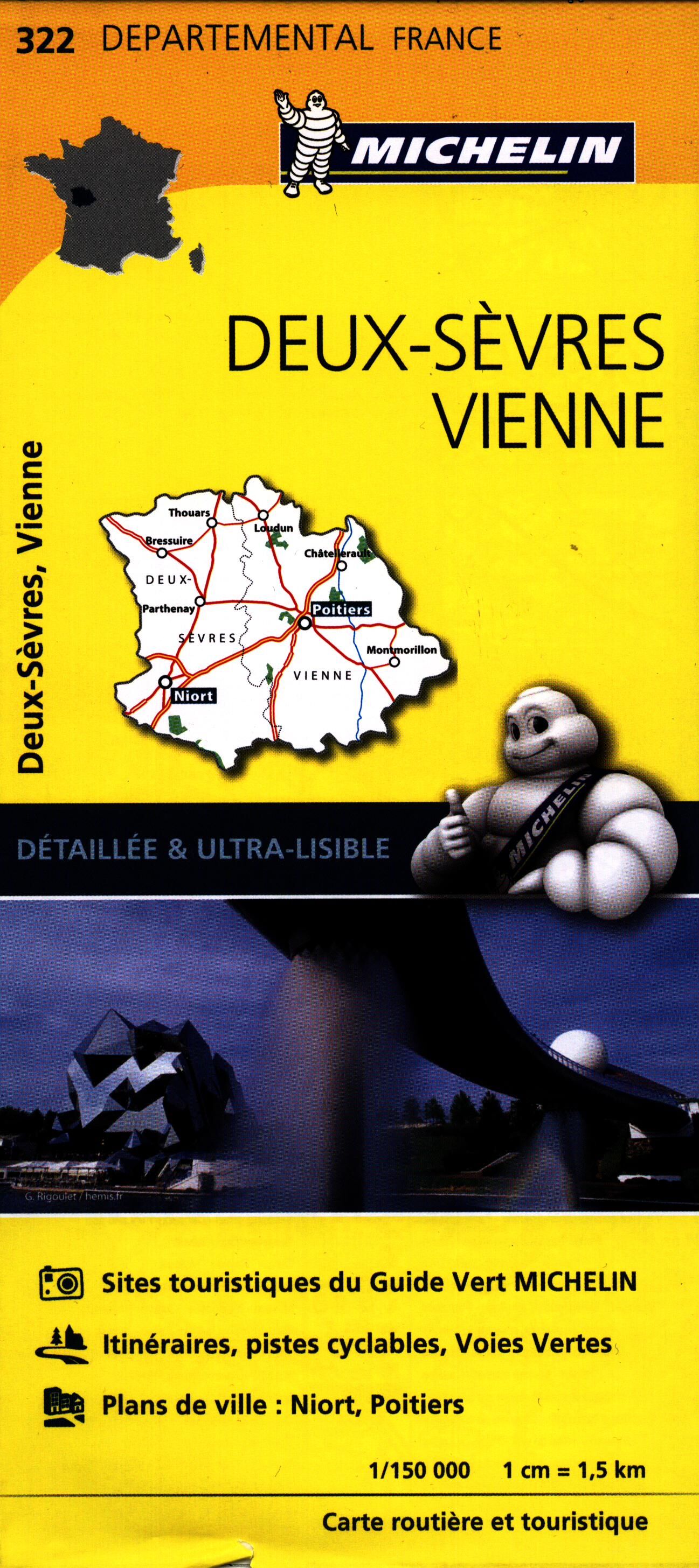 MICHELIN - 322 DEUX SEVRES VIENNE