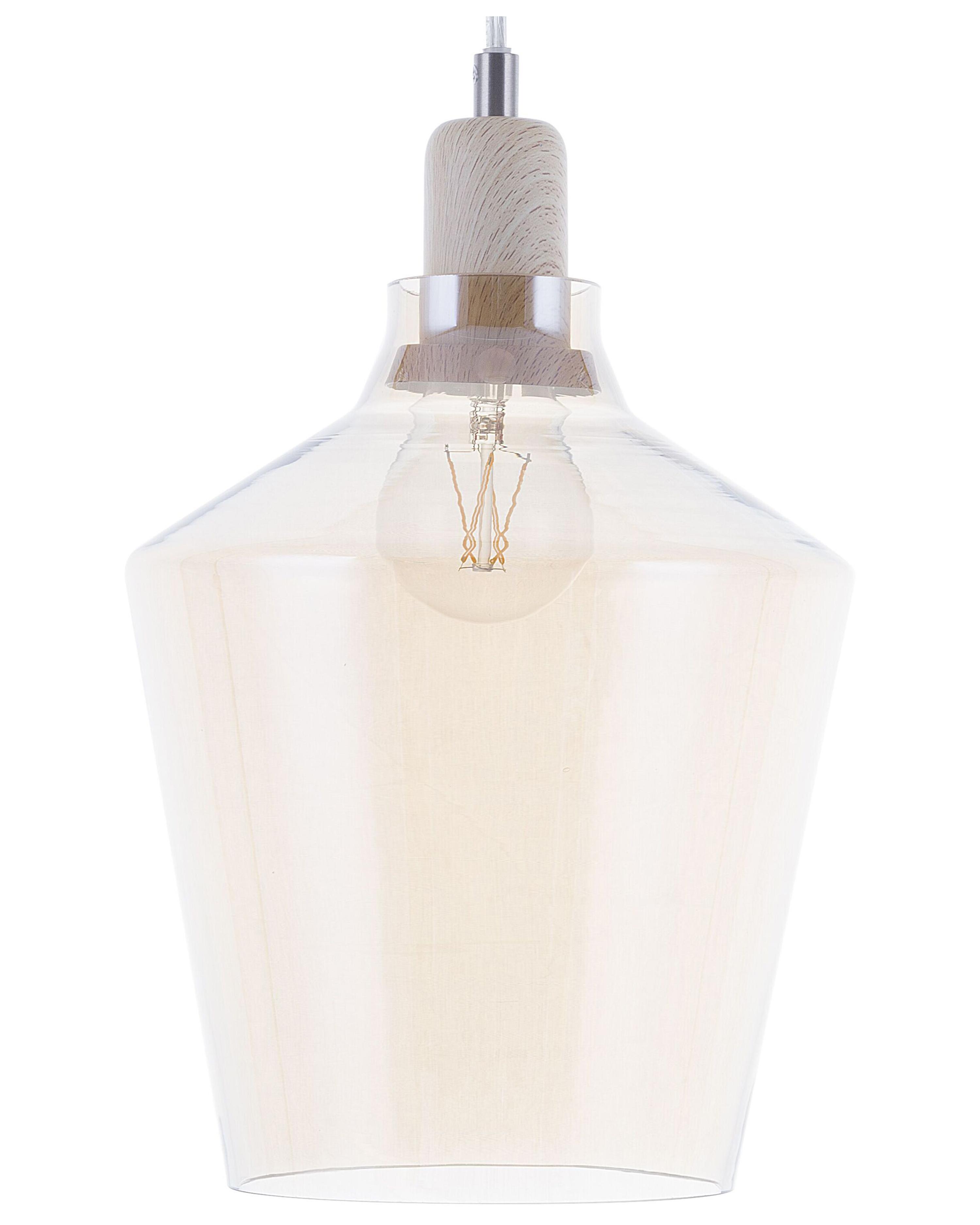 Hanglamp SANTON Glas Goud