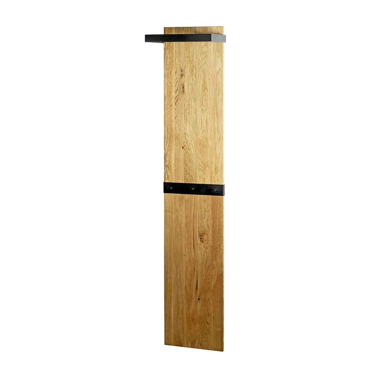 Garderobe Murale Chêne et Métal - pegane