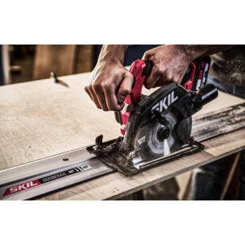 SKIL 20V cirkelzaag 3551CB brushless 57mm incl. alu geleiderails 2x 70cm en CT zaagblad (zonder accu)