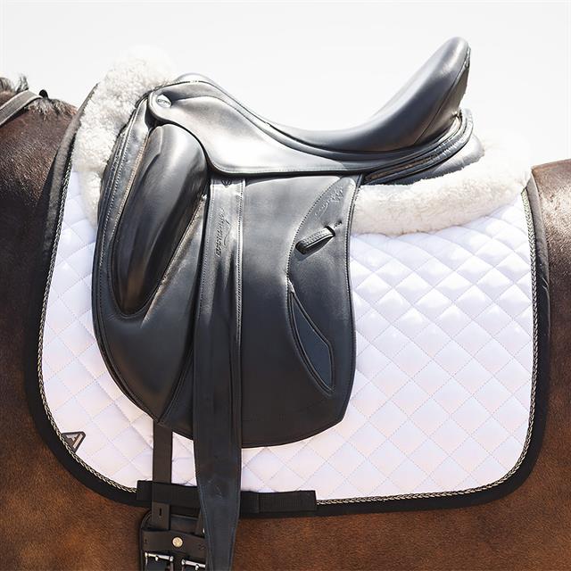 Zadeldek ANKY Presence Dressuur Wit-zwart