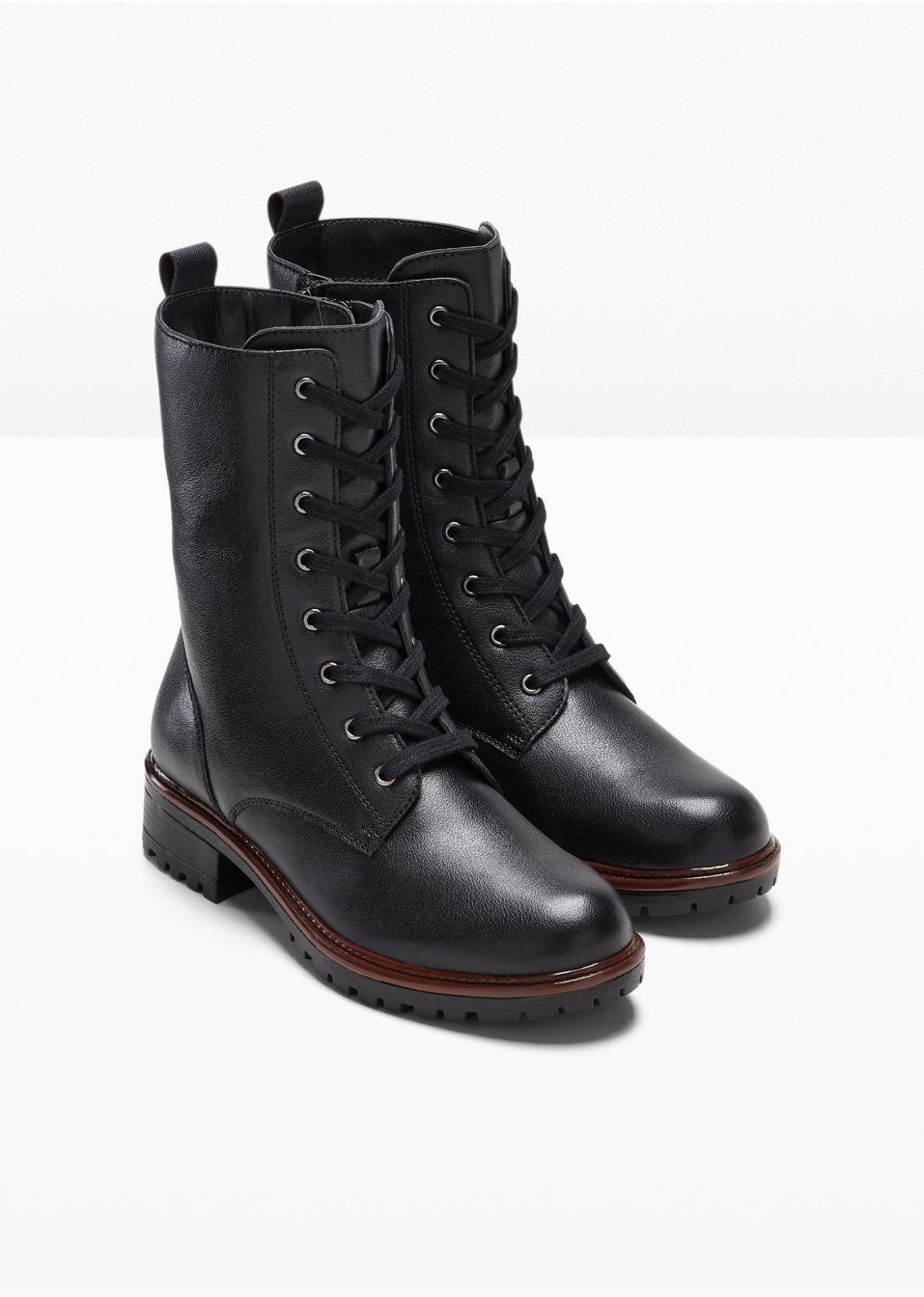 Boots à lacets