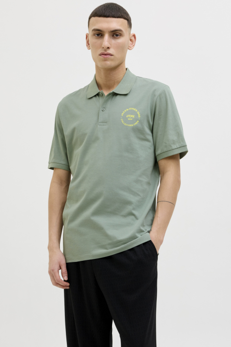 Jack & Jones groene heren polo