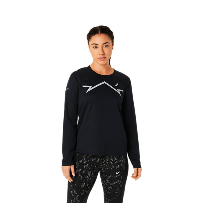Asics Dame Trøjer Lite-Show LS Top Sort