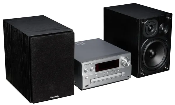 Panasonic SC-PMX94 - Audiosystem - 2 x 60 Watt - sølv
