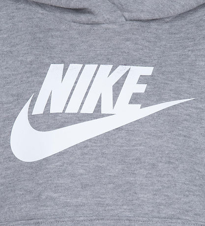 Nike Sweatset - Grau Meliert m. Weiß