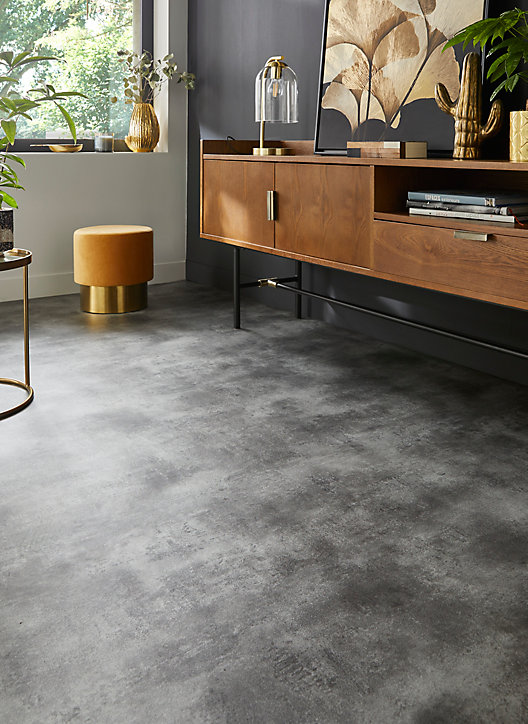 Revêtement sol PVC Tarkett Kiruma noir 4m (vendu au m²)