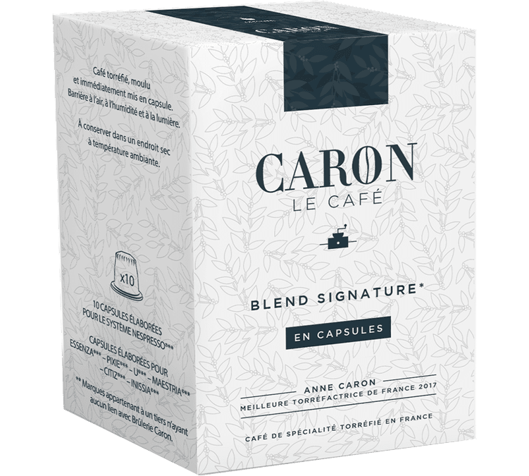 10 capsules Blend Signature - compatible Nespresso® - CAFE CARON