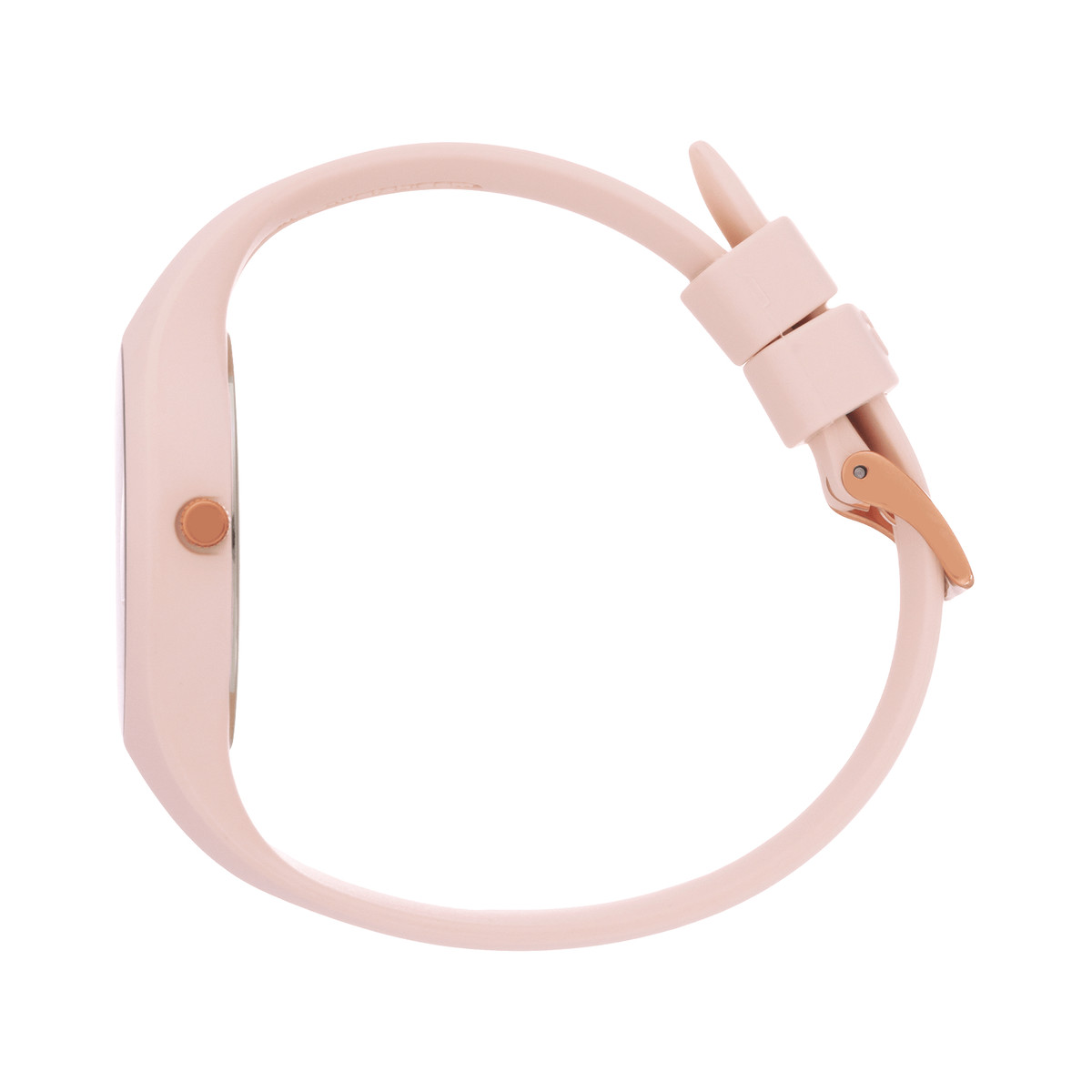 Montre ICE WATCH Ice Horizon femme plastique doré bracelet silicone rose nacre