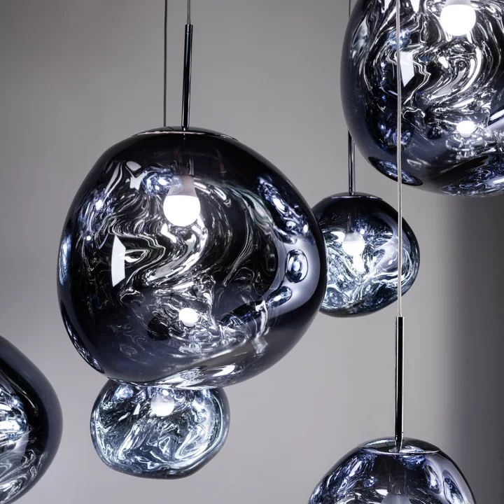 Tom Dixon - Melt LED-Pendelleuchte, silber