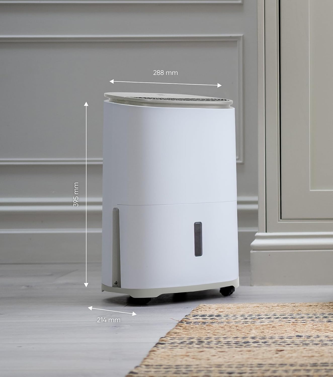 MeacoDry Arete One 6L Luftentfeuchter & Luftreiniger | Kompakt, Sehr leise mit 32 dB | Idealer Luftentfeuchter für Schlafzimmer, Kleine Räume & Wohnungen | H13 HEPA-Filter | 1,8L Tank