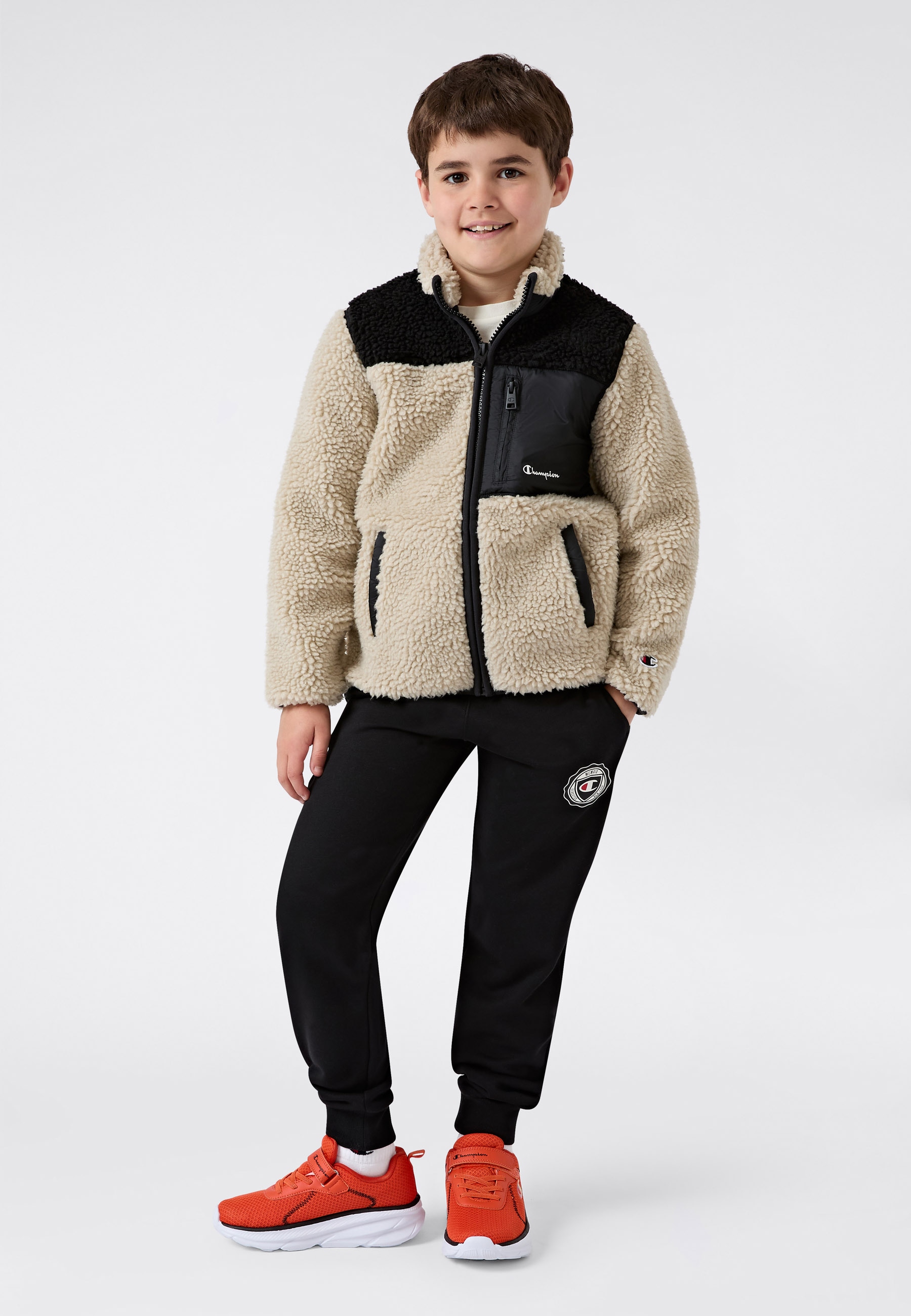 Champion Fleecejacke »Polar Full Zip Top Colorblock« 1 Stk. tlg.