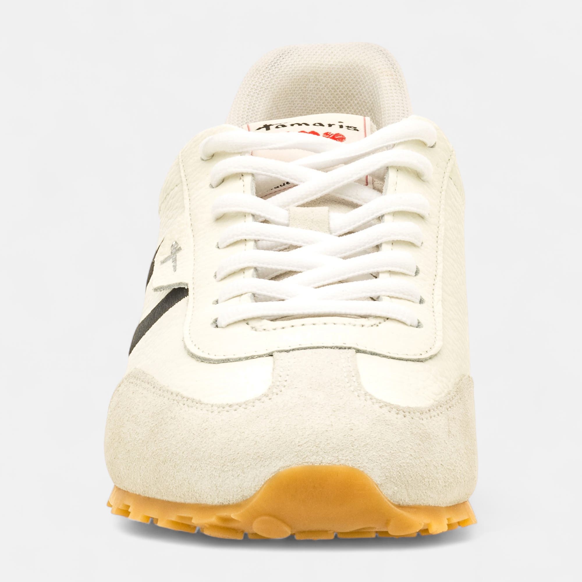 Baskets basses Femme en cuir blanc