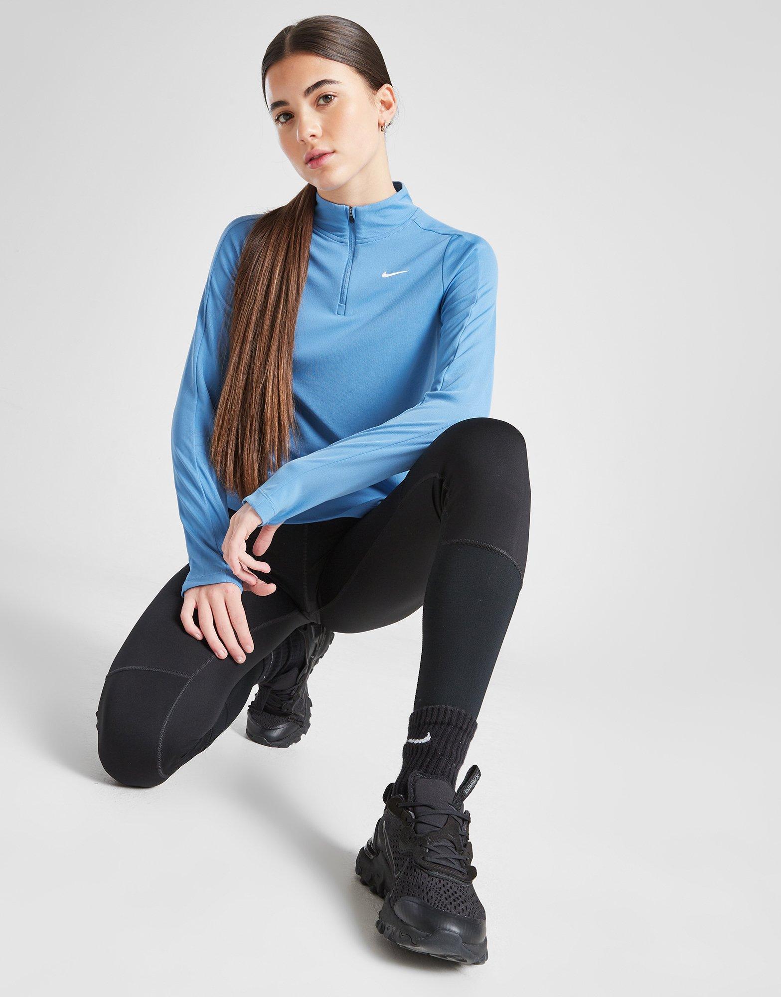 Nike Girls' Dri-FIT Long Sleeve 1/2 Zip Top Junior