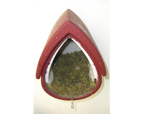 SCHWEGLER nestkast voor mezen, 23 x 19 x 27 cm, rood