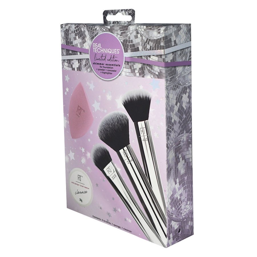 Real Techniques Shimmer Essentials 3pcs