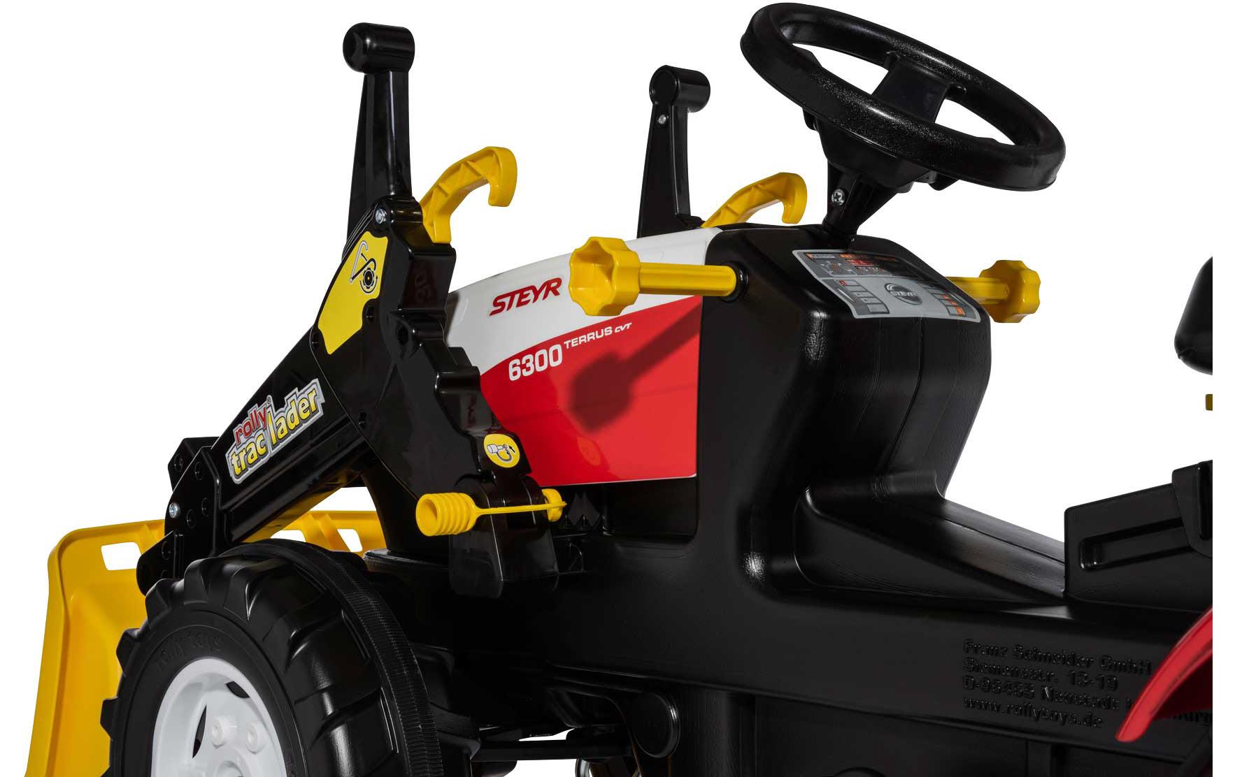 Tretfahrzeug Farmtrac Premium II Steyr 6300 Terrus CVT<br>Kinderfahrzeug mit verstellbarem Sitz