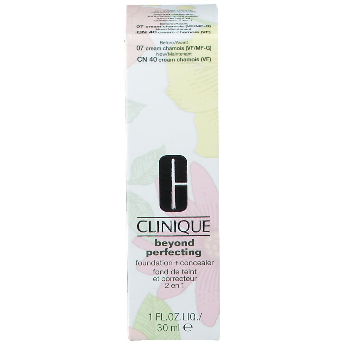 CLINIQUE Beyond Perfecting Foundation and Concealer Cream Chamois 07