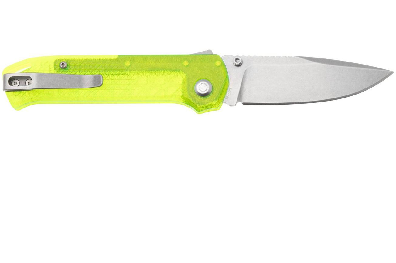 Flytanium Arcade Lite FLY-1395GS, Stonewashed AUS-10A, Green Polycarbonate, zakmes