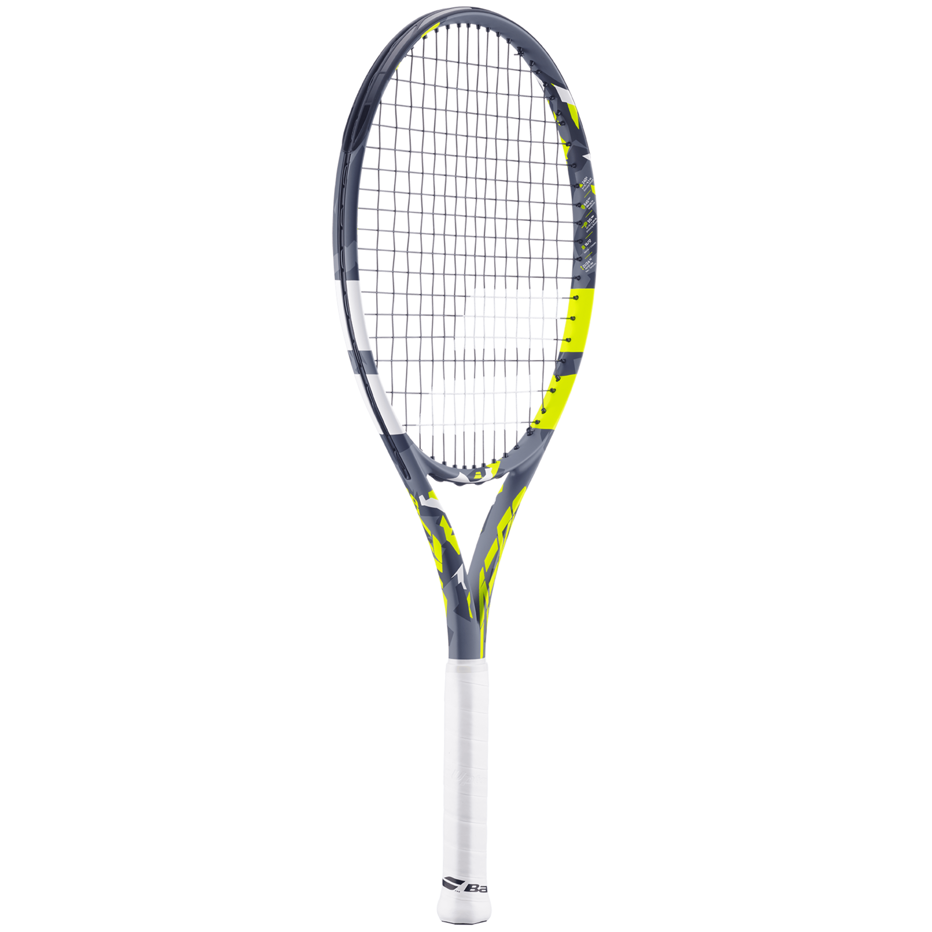 Aero Junior 26 Besaitet Grau / Gelb