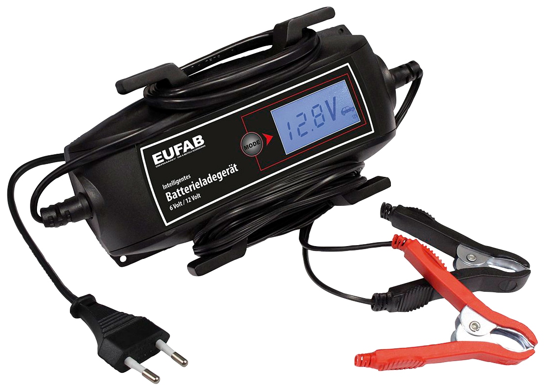 EUFAB Batterie-Ladegerät 4.000 6/12 V