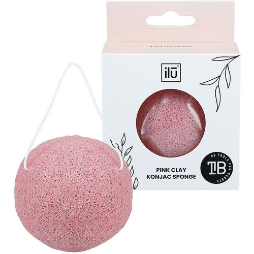 Ilū - Konjac Esponja pink Clay