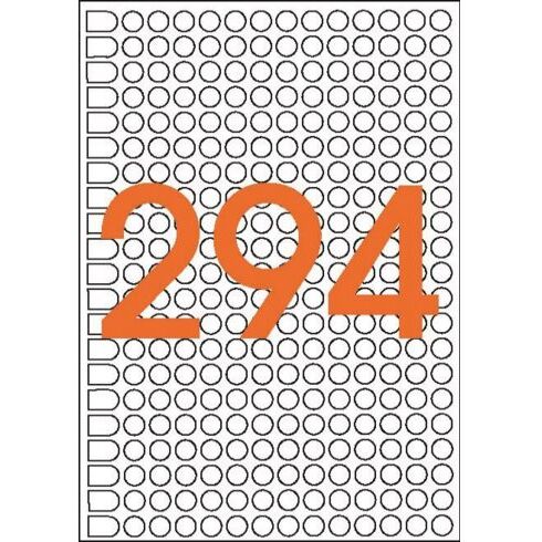 Etiquette adresse jet d'encre et laser recyclée 18,3 x 12 mm Agipa 101242 blanche - Boîte de 1568