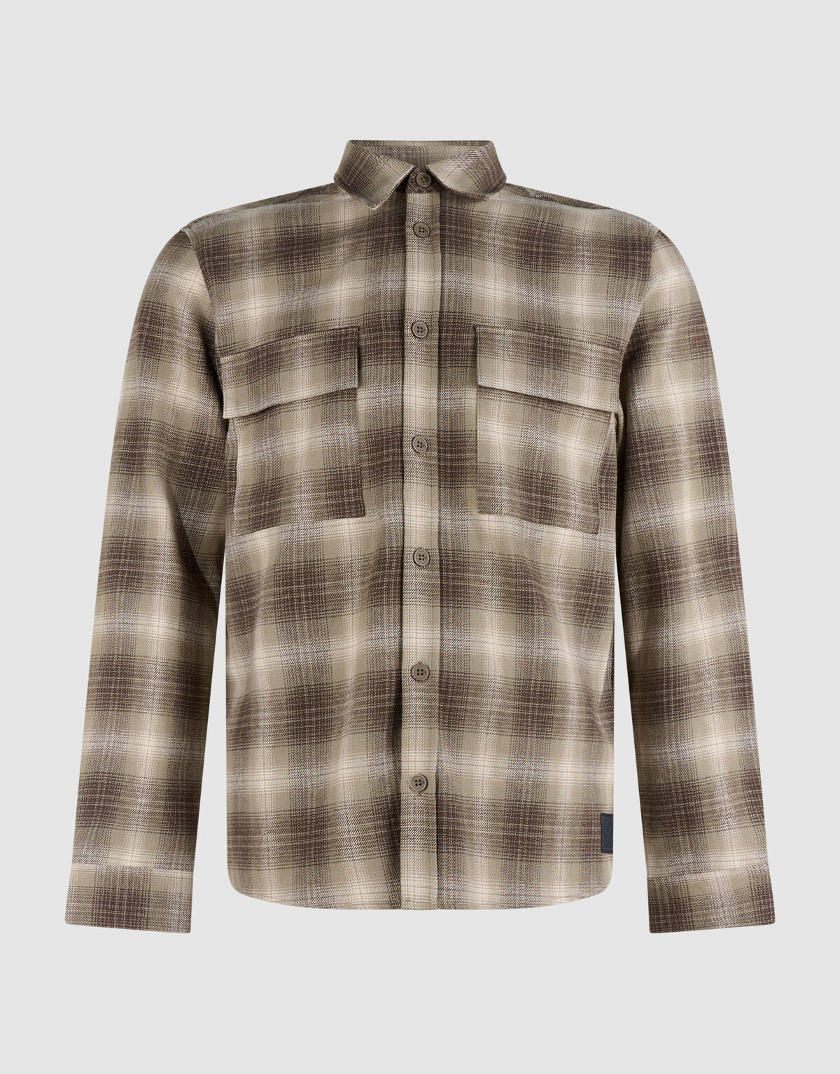Check Overshirt Groen