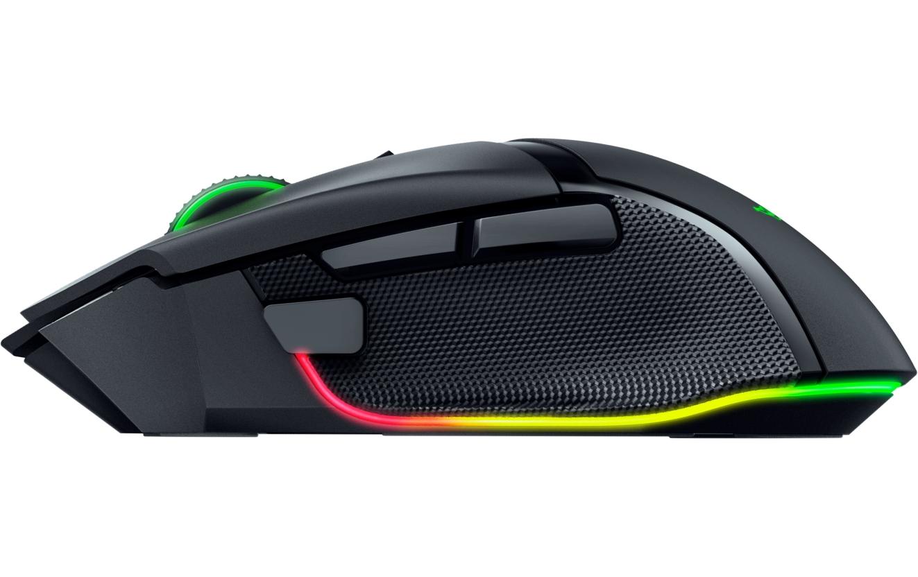 Gaming-Maus Razer Basilisk V3 Pro 35k Schwarz<br>Kabelloser ergonomischer RGB-Gaming-Maus