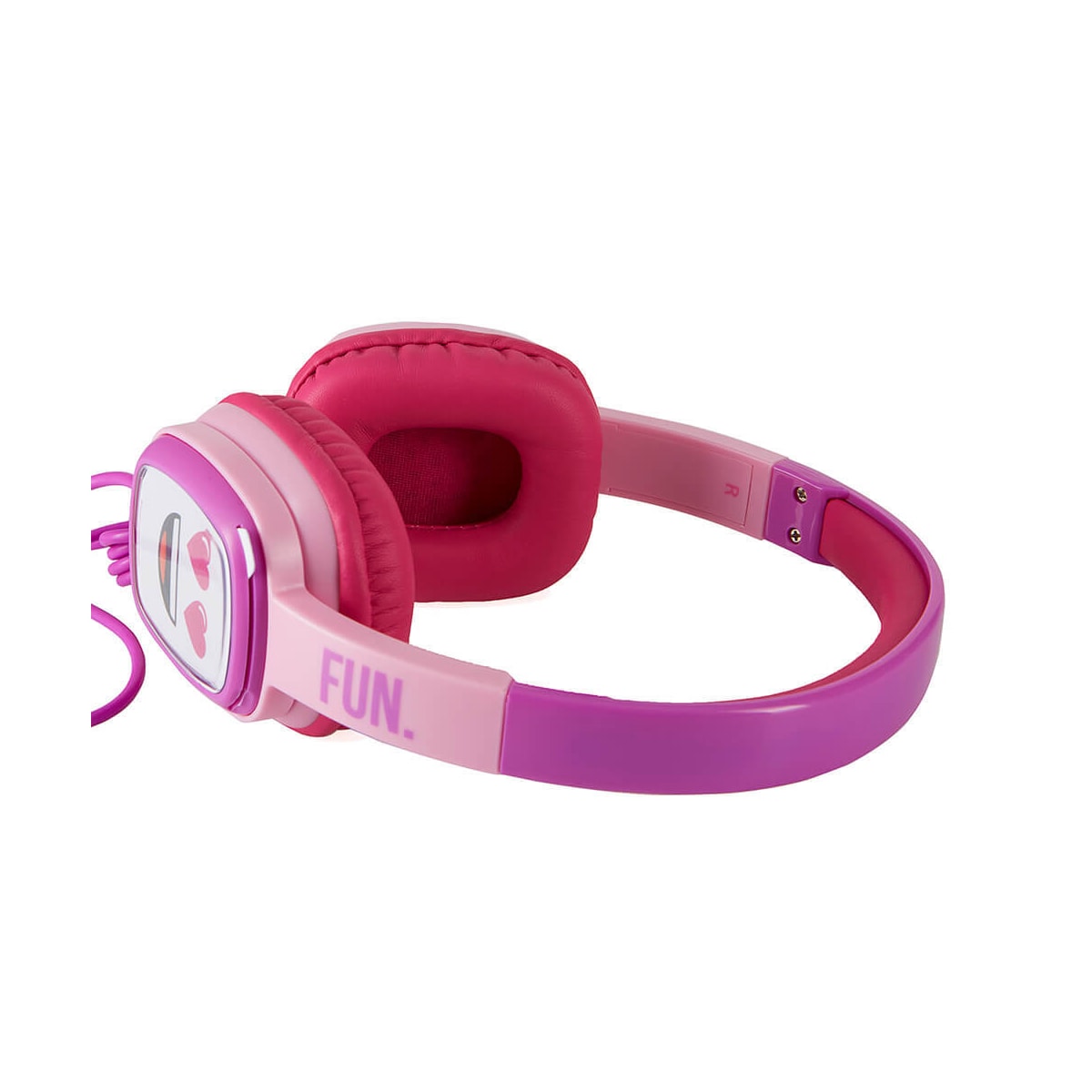 EMOJI Hodetelefon Flip N Switch Junior On-Ear Rosa 85dB