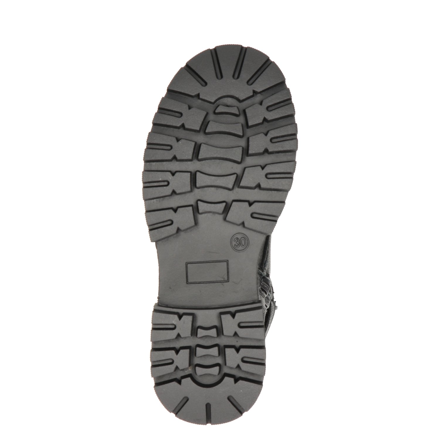 meisjes veterboot Nelson Kids Zwart