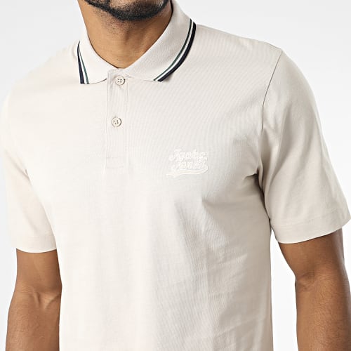Polo Manches Courtes Trevor Beige