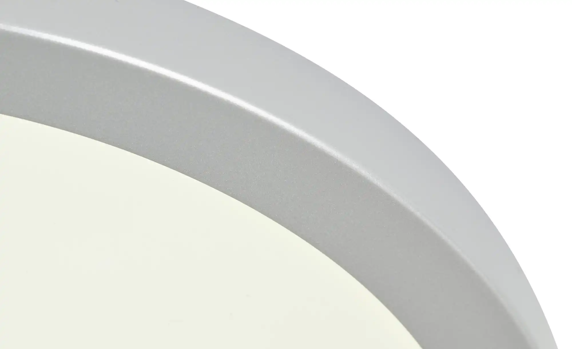 LED-Panel, chrom-matt, rund