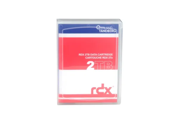 Overland-Tandberg 8731-RDX, RDX-patron, RDX, 2 TB, Sort, RDX QuikStor, 150 MB/s