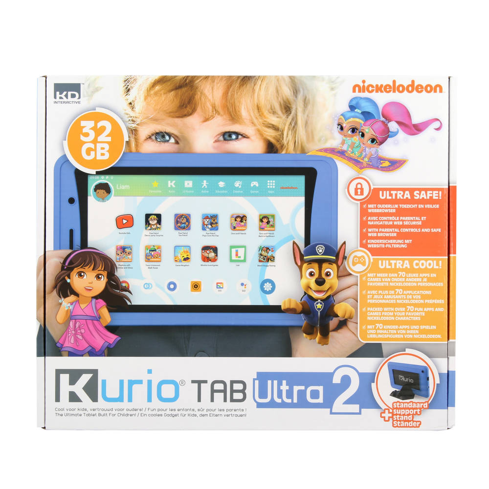 Kurio Tab Ultra 2 Nickelodeon - blauw