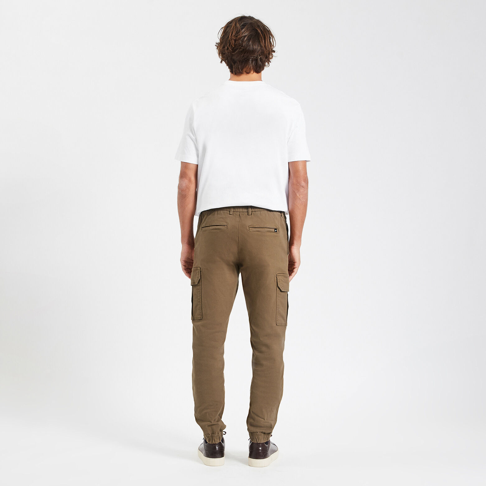 Pantalon cargo Beige