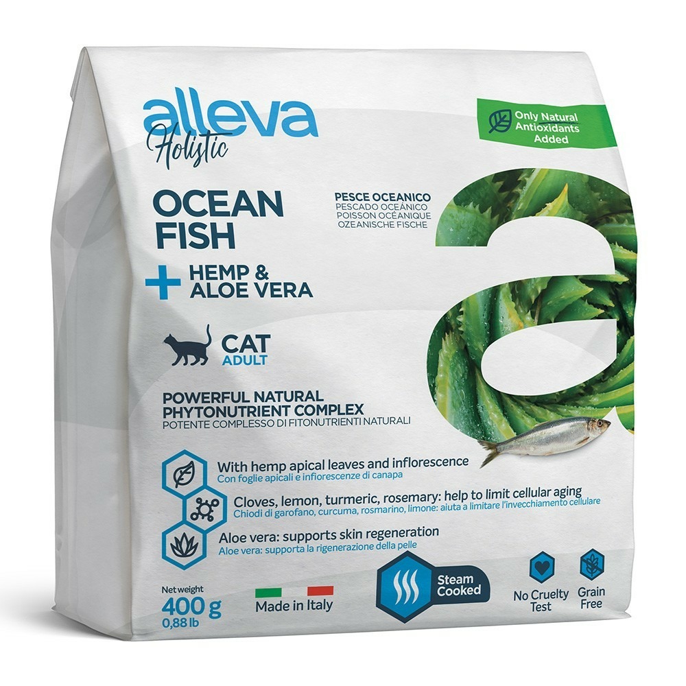 Holistic sans céréales poisson & aloe vera chat adulte 5 kg