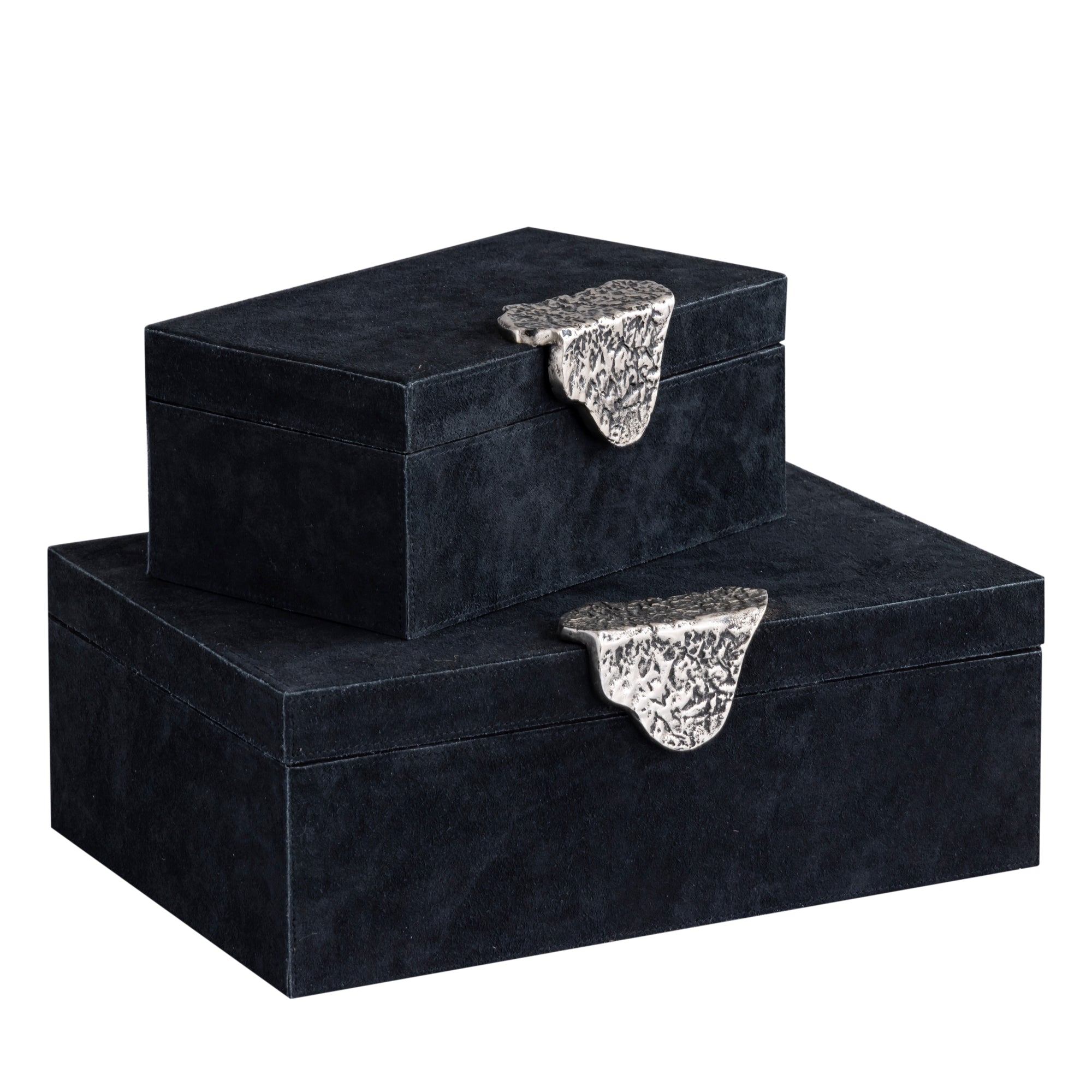 PTMD - Opberger Hazael - Zwart - 36x25x13cm - Set van 2
