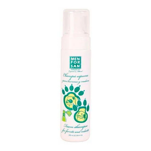 Xampu seco Menforsan com aloe vera para furões