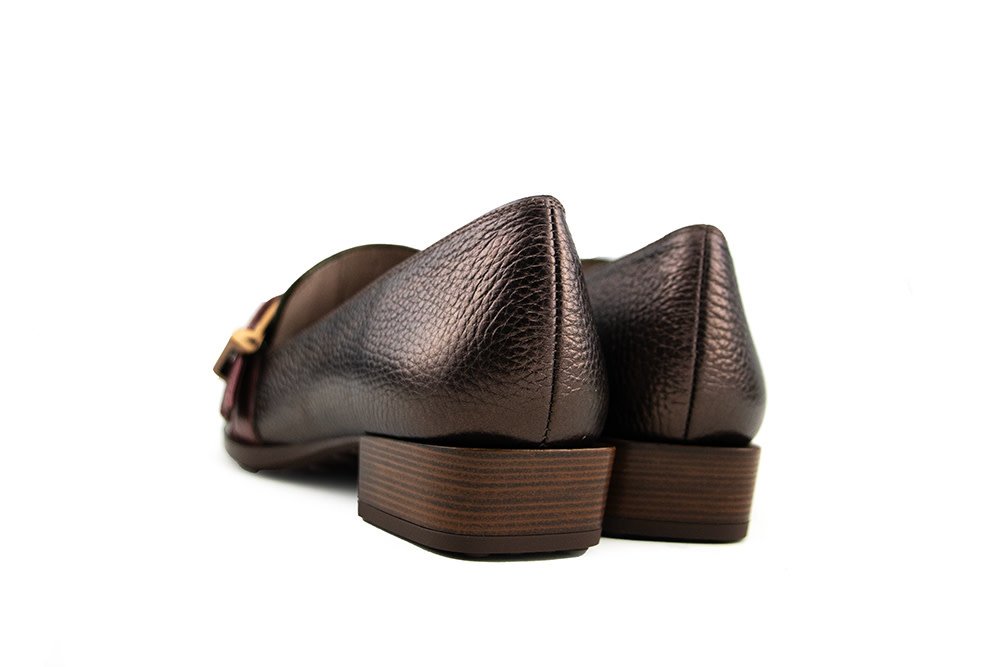 Hispanitas Loafer Turin Wine Army Avellana