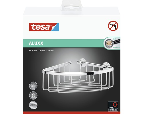 tesa hoekdouchemand ALUXX chroom 40200