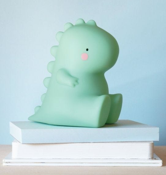 Lampje t-rex groen