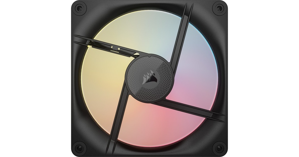 CorsairiCUE LINK LX140-R RGB Reverse case fan  (Zwart, 140 x 140 x 25 mm, PWM)