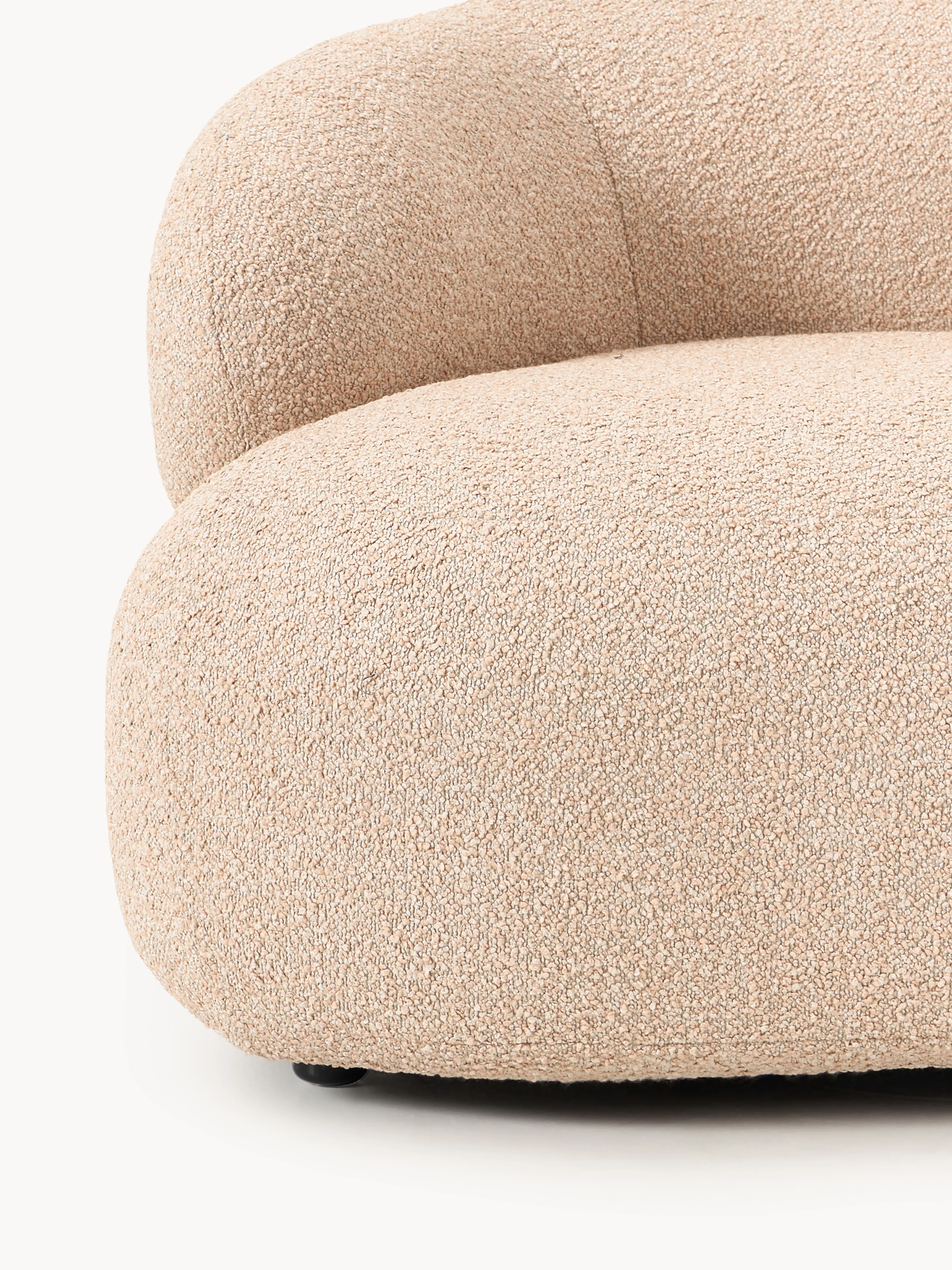 Bouclé loungefauteuil Alba