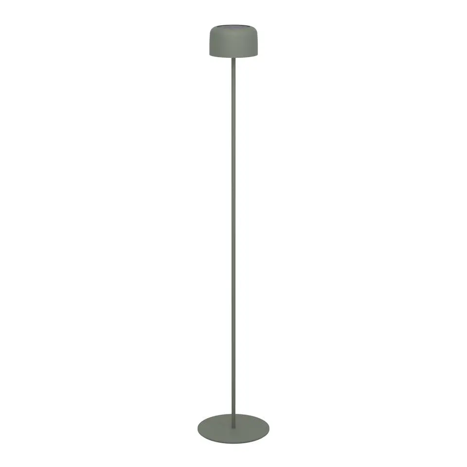 EGLO Roccanova-L Vloerlamp - Solar - 120 cm - Groen - Oplaadbaar